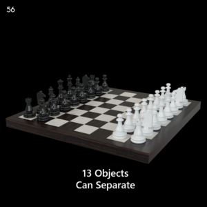 Chess Set Proxy Model for SketchUp