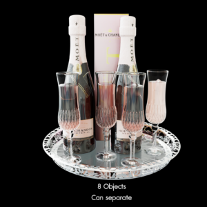Champagne Set with Flutes