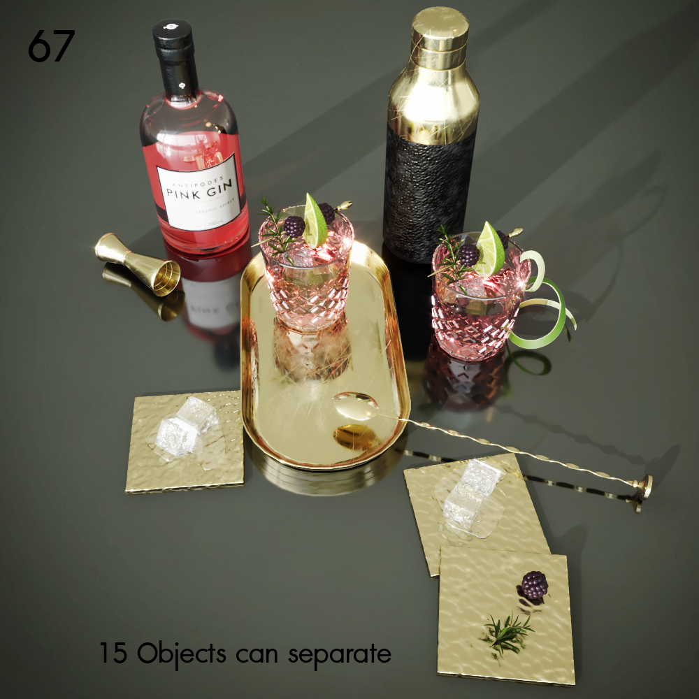 Modern Pink Gin Set