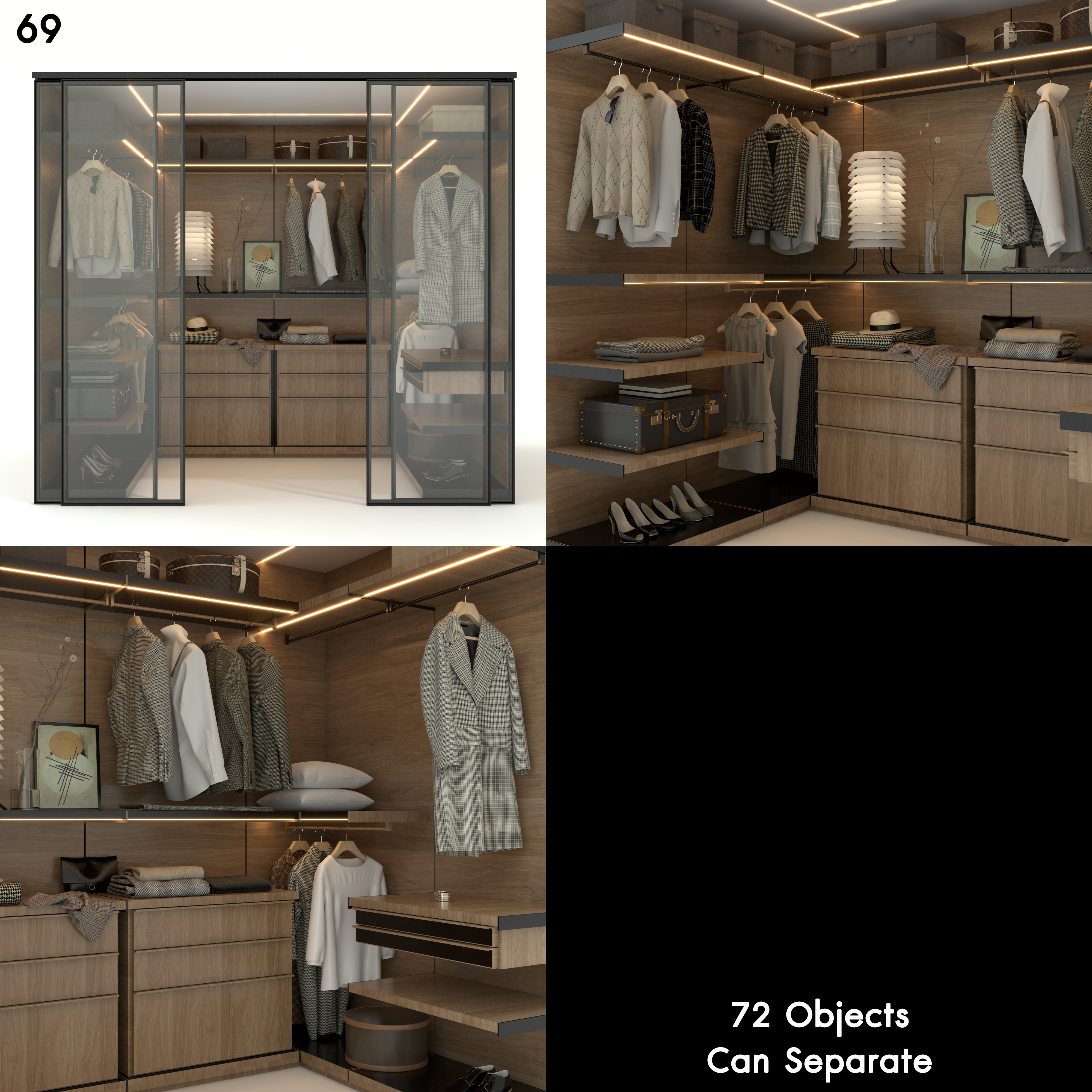 Molteni Walk-in Closet