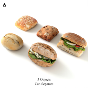 Assorted Bakery Bread Models