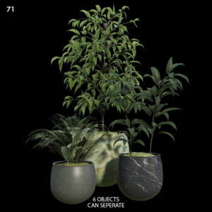 Premium Plant Proxy Model for SketchUp with V-Ray