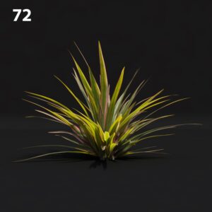 Realistic Tropical Plant Proxy Model for SketchUp with V-Ray