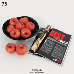 Red Apples Proxy Model for SketchUp with V-Ray