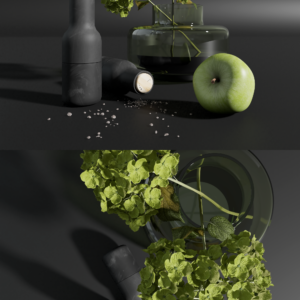 Decorative Hydrangea Set