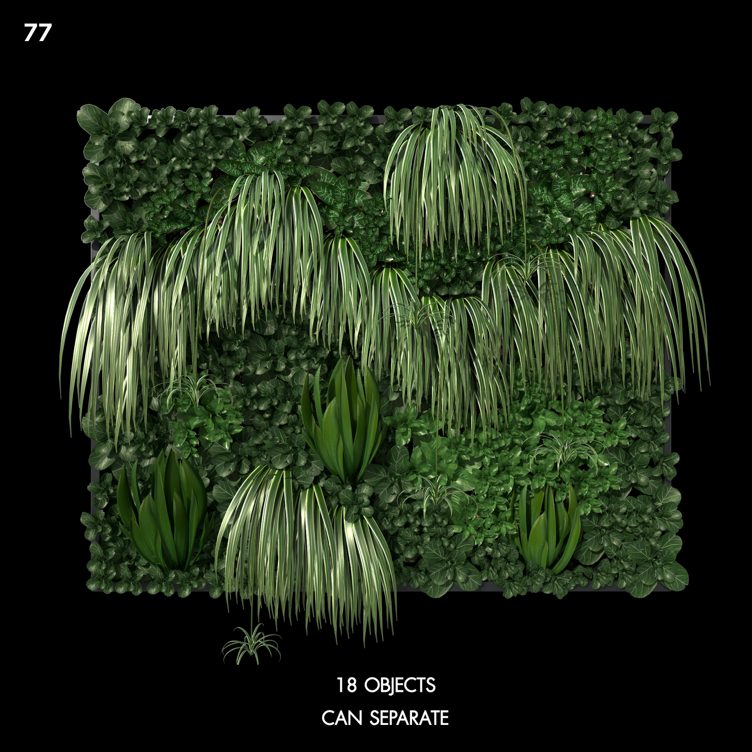 Vertical Green Wall Proxy Model