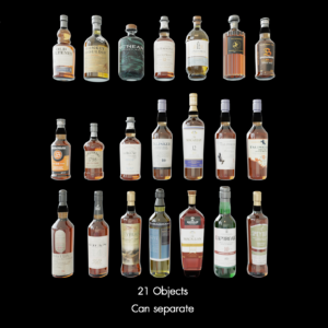 Whiskey and Scotch Bottle Collection