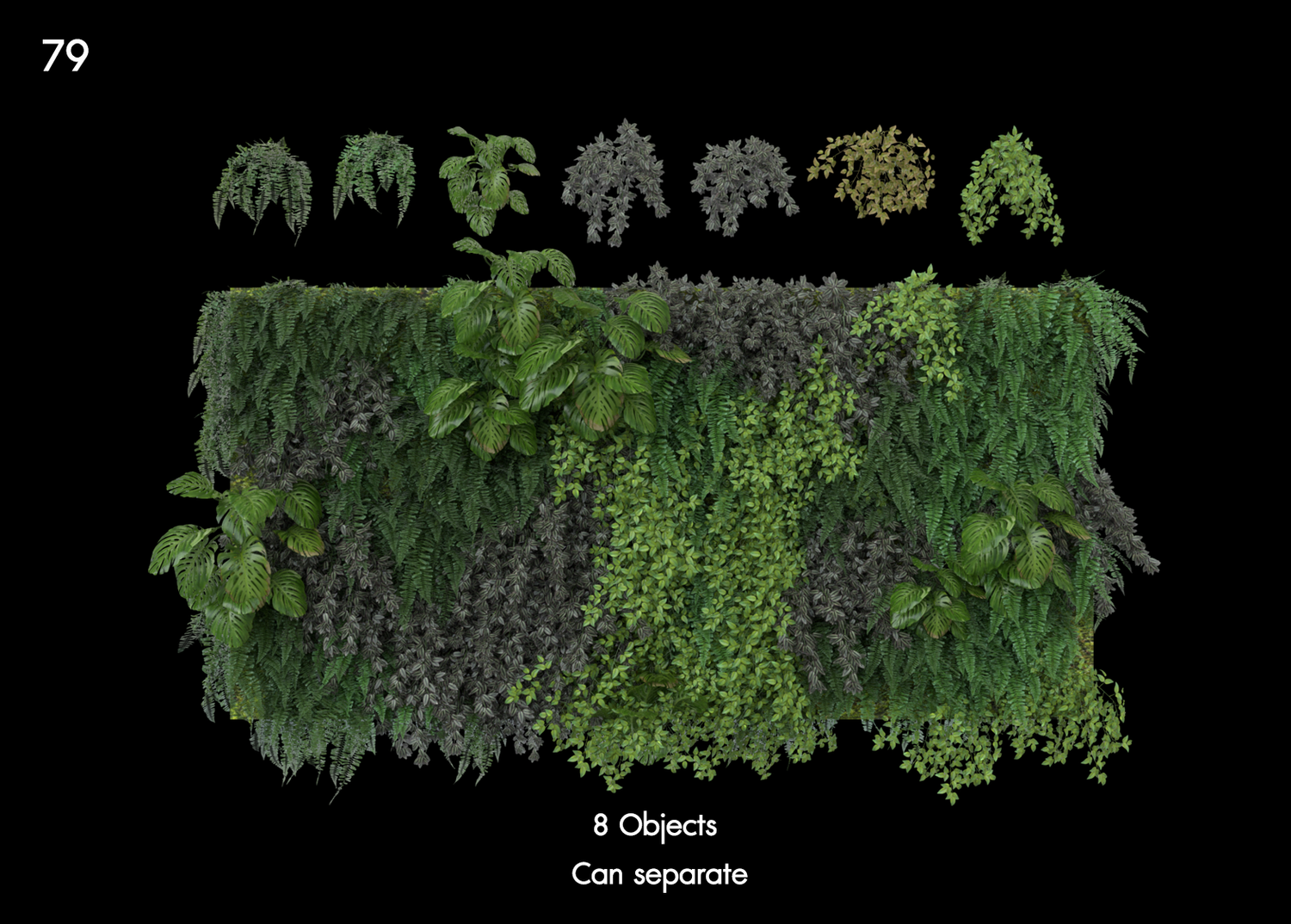 Vertical Garden Model for SketchUp