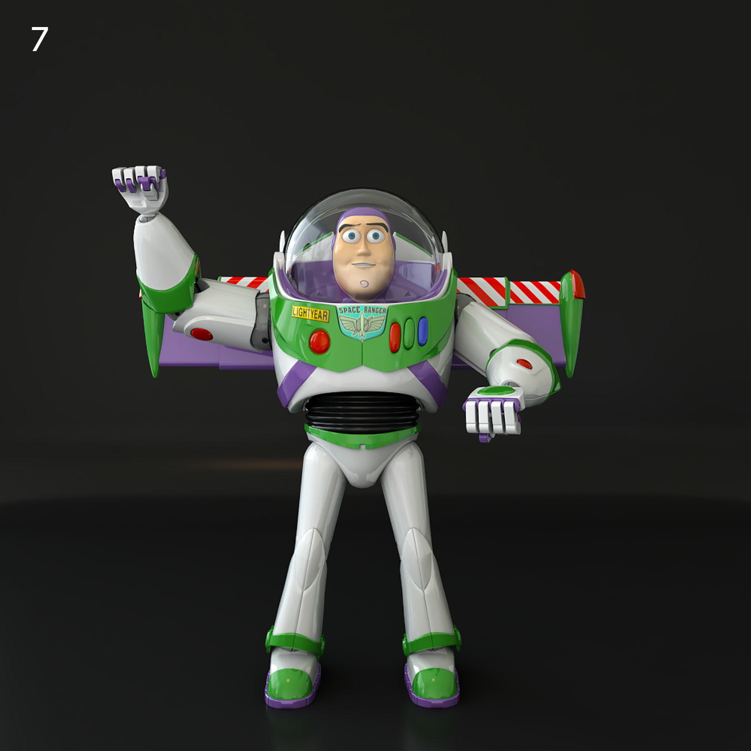 Buzz Lightyear SketchUp Proxy Model