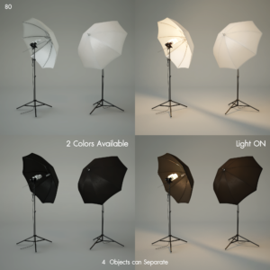 Light Studio Umbrella Kit