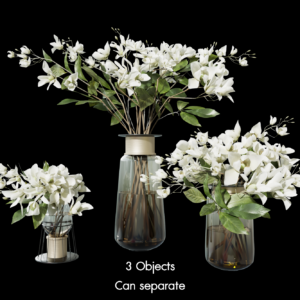 Gardenia and Jasmine Floral Arrangement