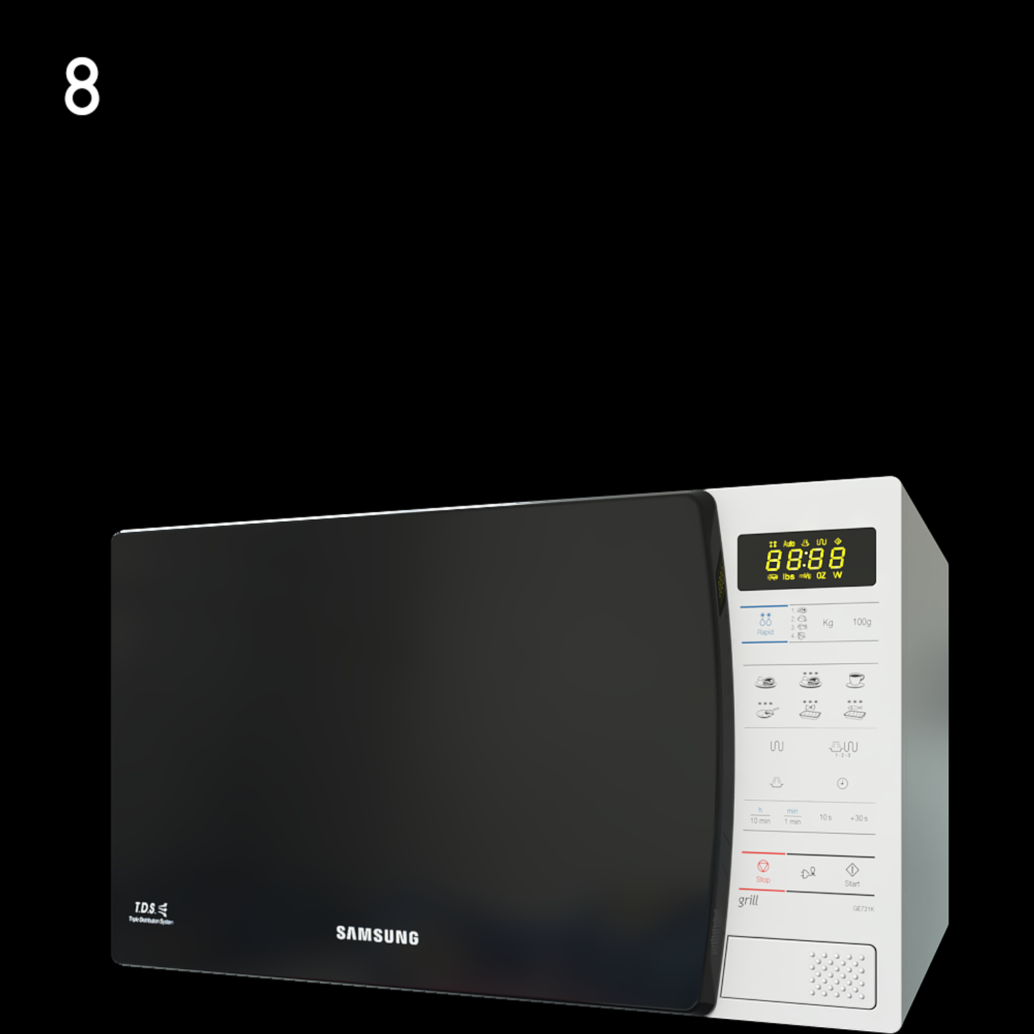 Samsung Microwave GE-83K-1XSP