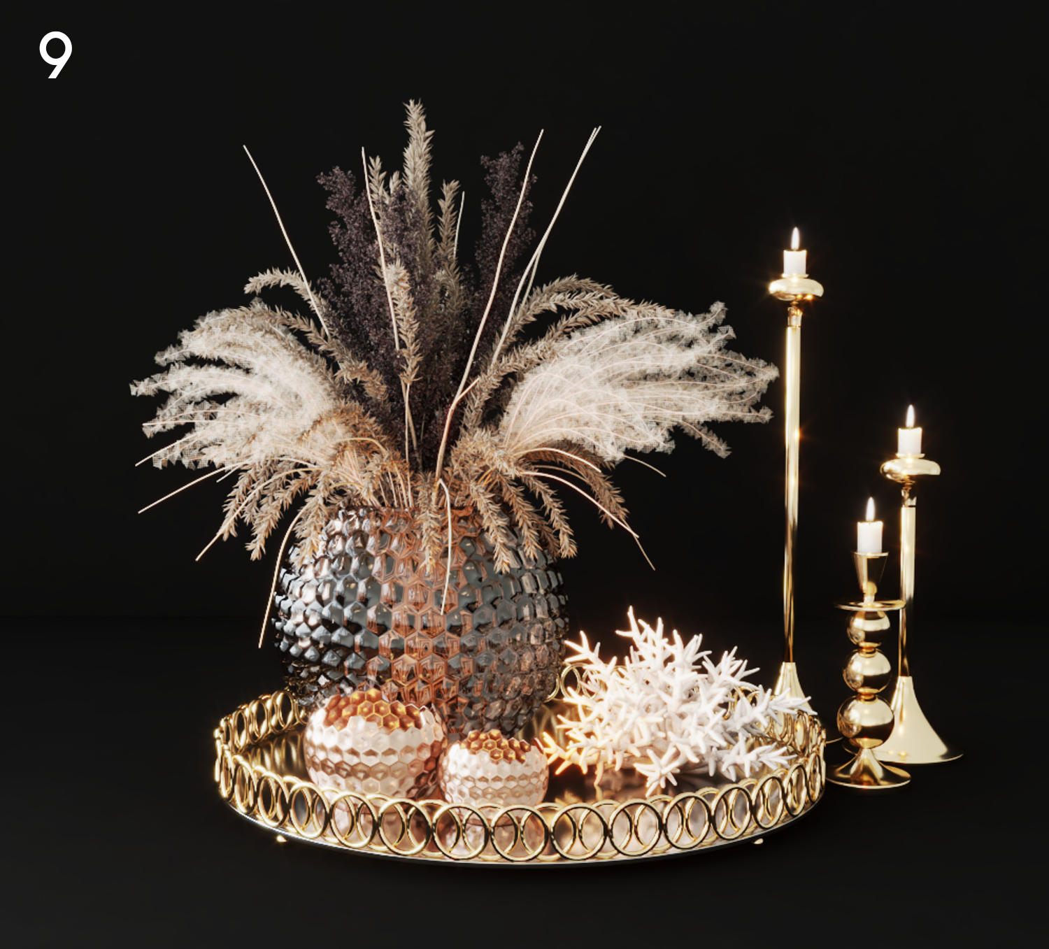 Elegant Floral Arrangement Proxy Model