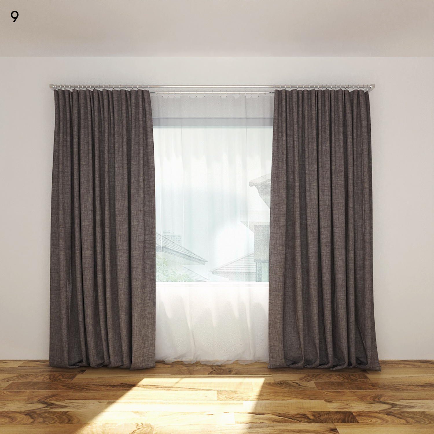 Curtain Proxy Model for SketchUp with V-Ray
