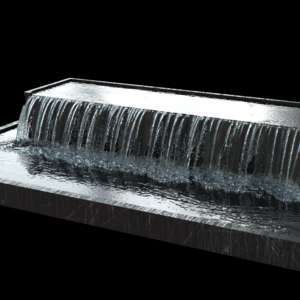Waterfall Proxy Model for SketchUp with V-Ray