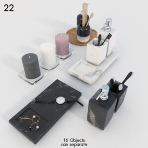 Elegant Bath Decor Set