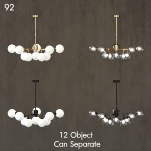 Modern Chandelier Set