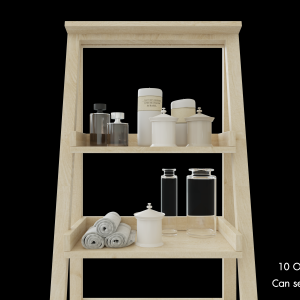 Stylish Shelf with Decor