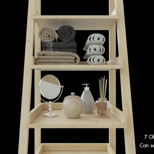 Stylish Wooden Display Rack