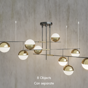 Modern Chandelier Proxy Model