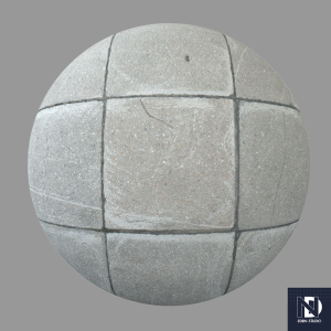 Concrete Sidewalk Proxy Model for SketchUp with V-Ray