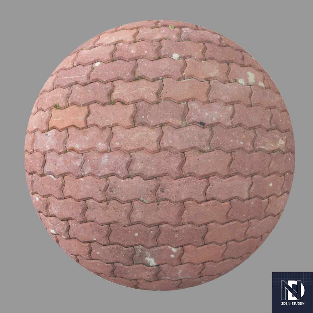 Red Paver Brick Proxy Model