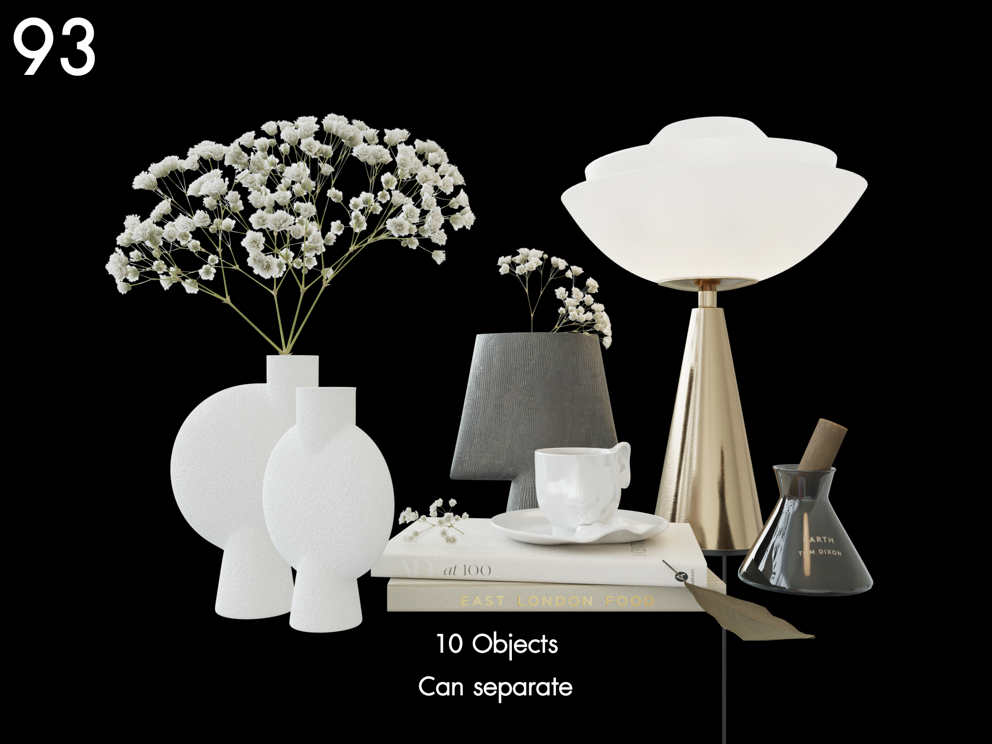 Stylish Decorative Object Set
