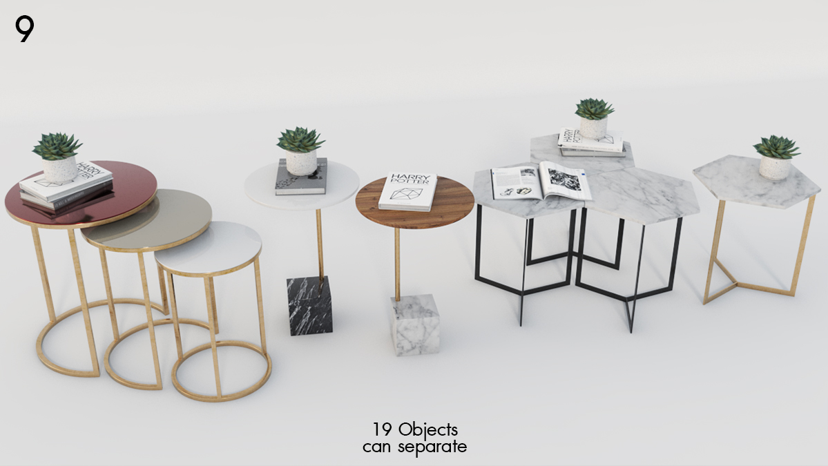 Modern Side Tables Collection