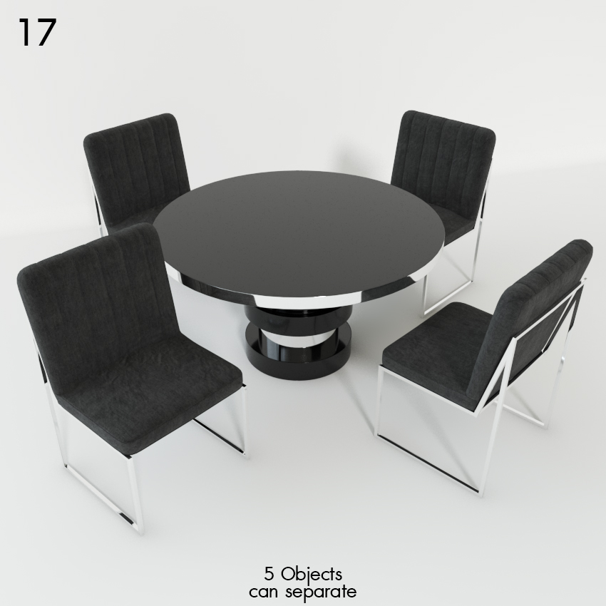 Boca Round Dining Table