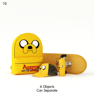 Adventure Time Jake Decorative Set