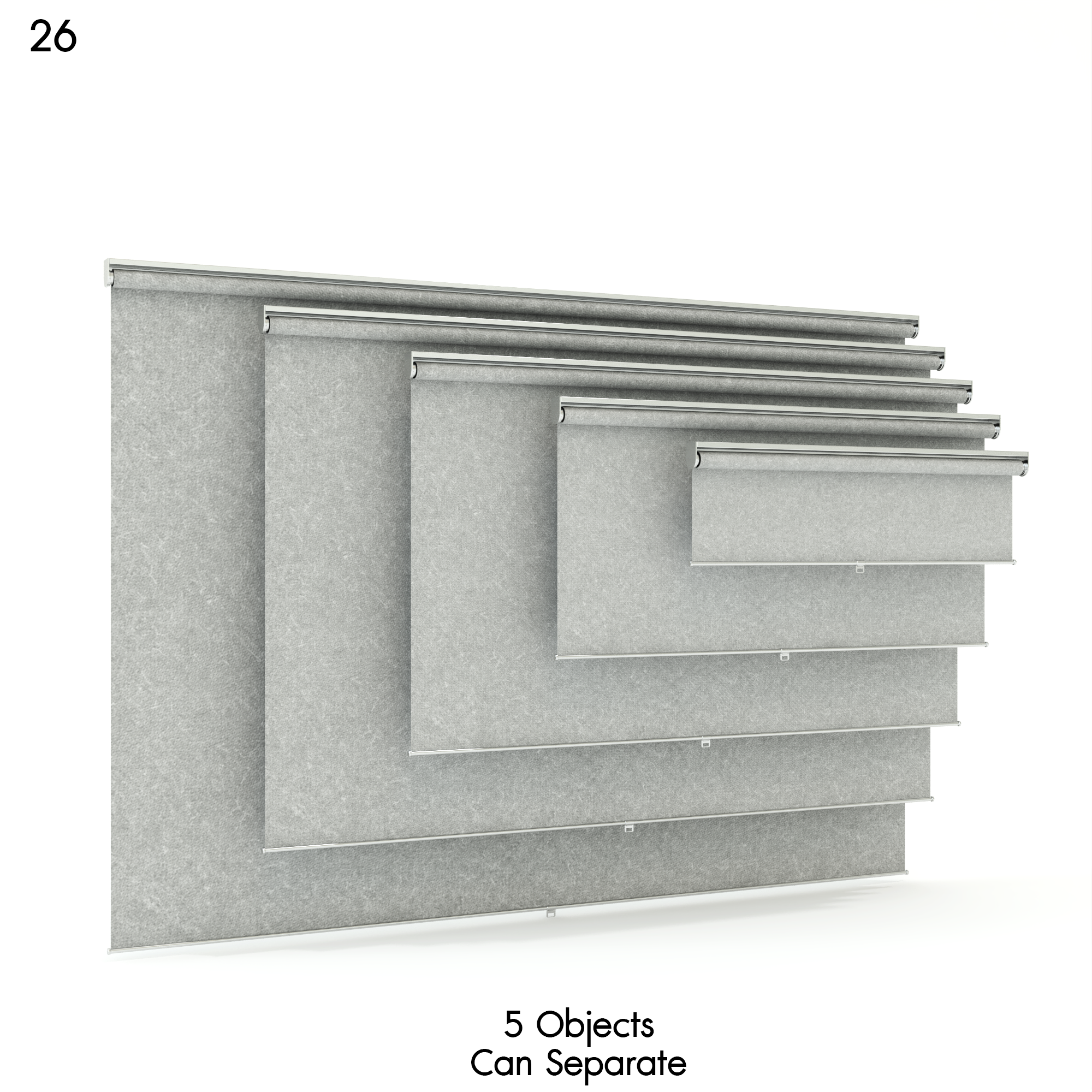 Skogsklover Roller Blind