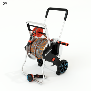 Gardena AquaRoll Easy Metal Set