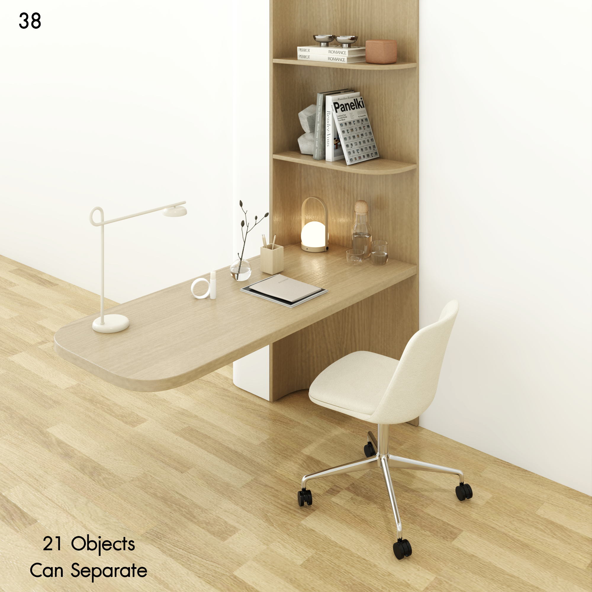 Modern Office Workspace Proxy Model