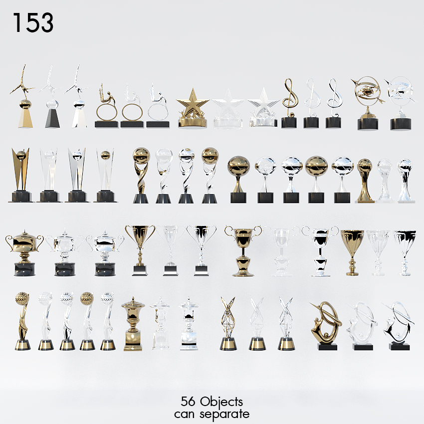 Trophy Medal Certificate Collection