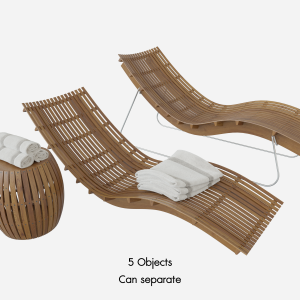 Teak Lounge Set