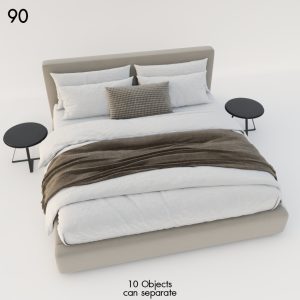 Luxe Upholstered Bed