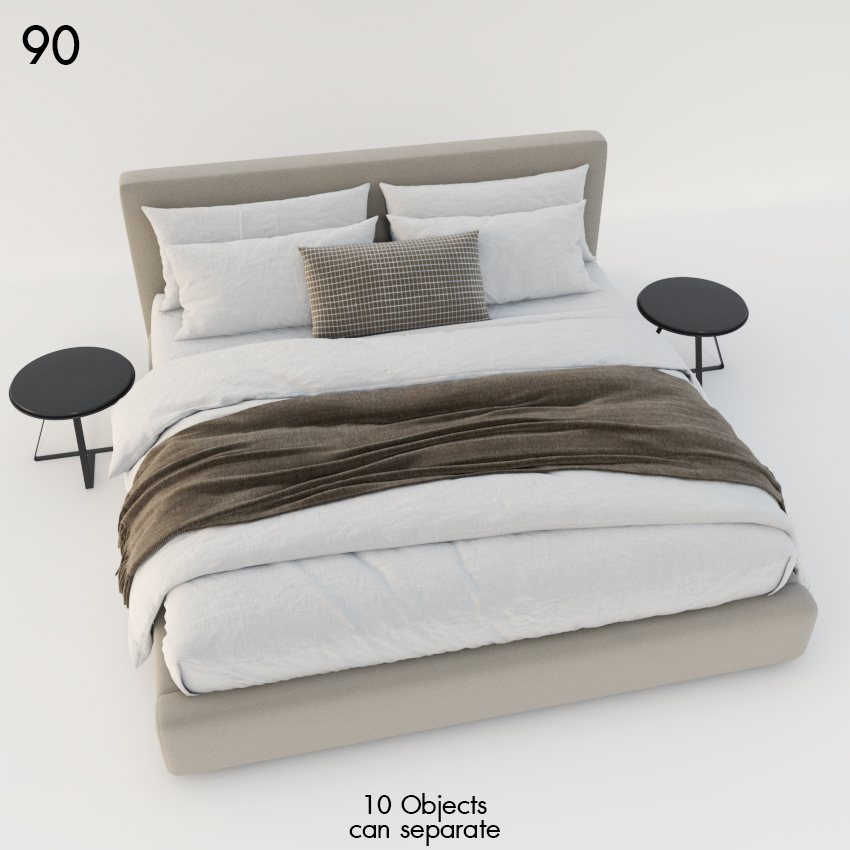 Luxe Upholstered Bed