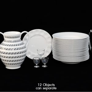 Wardrobe with Dishes Set