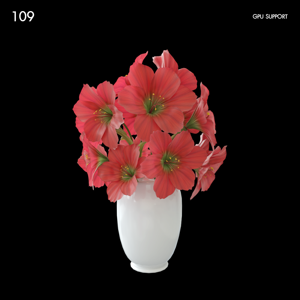 Pink Amaryllis Flower Bouquet