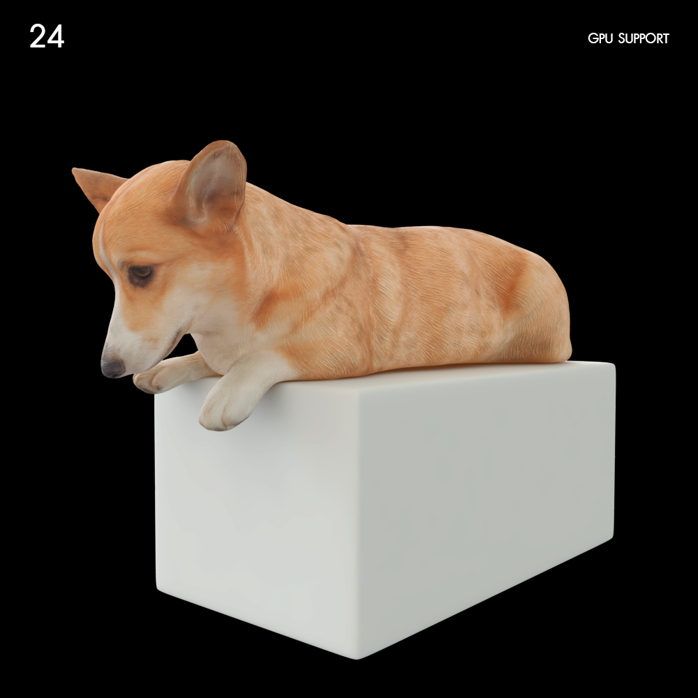 Corgi Proxy Model for SketchUp