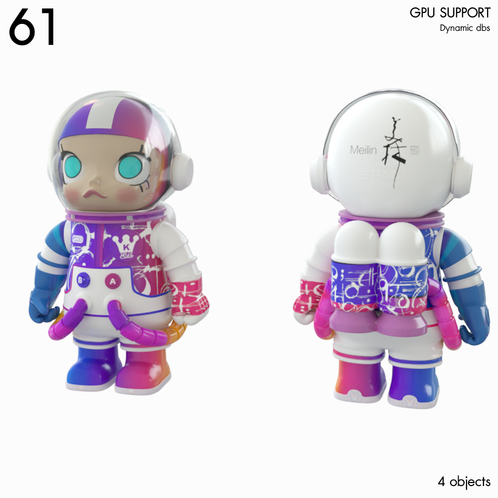 Space Molly Rainbow Proxy Model