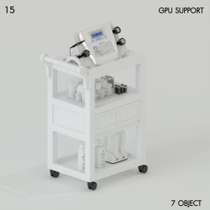 Astek Beauty Salon Cart