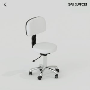 Office Chair Proxy Model for SketchUp with V-Ray