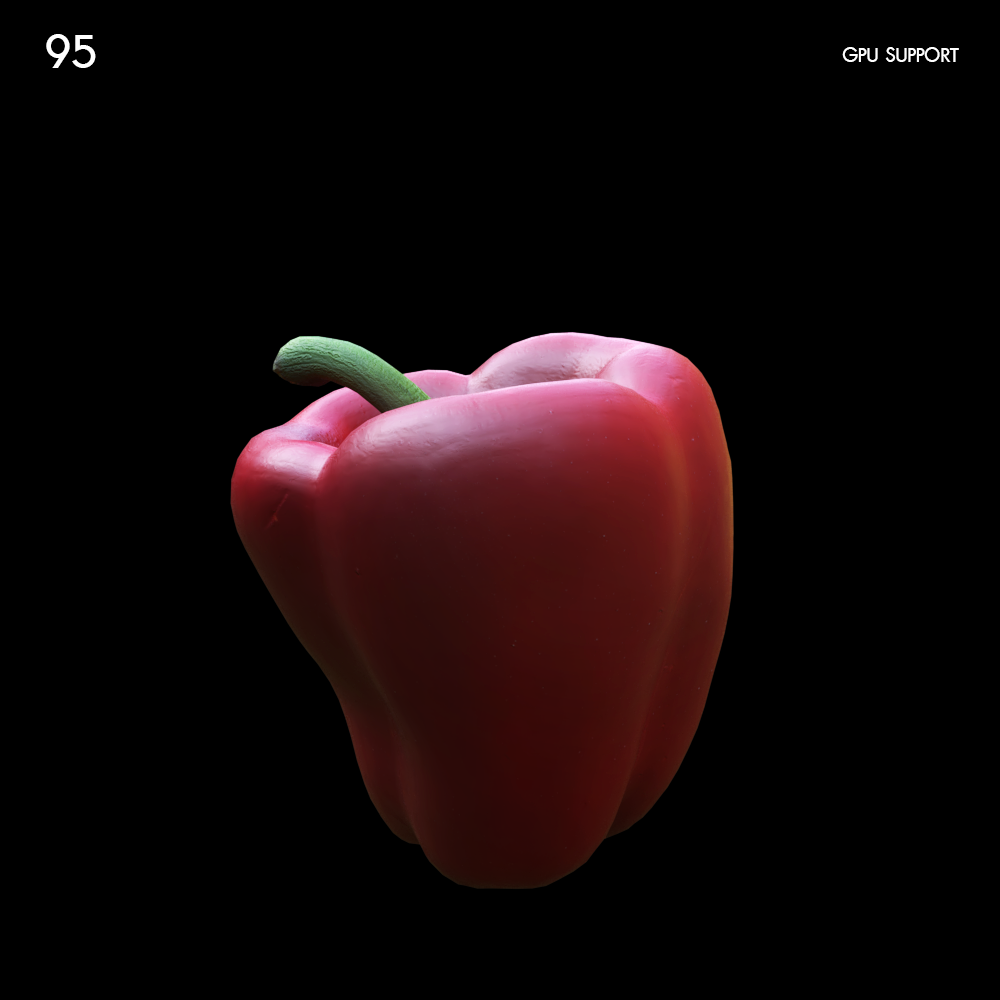 Red Pepper Proxy Model for SketchUp