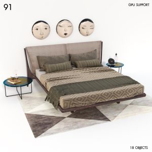 Cattelan Italia Nelson Bed