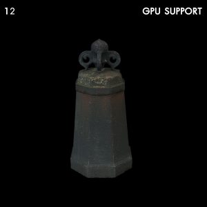 Granite Bollard