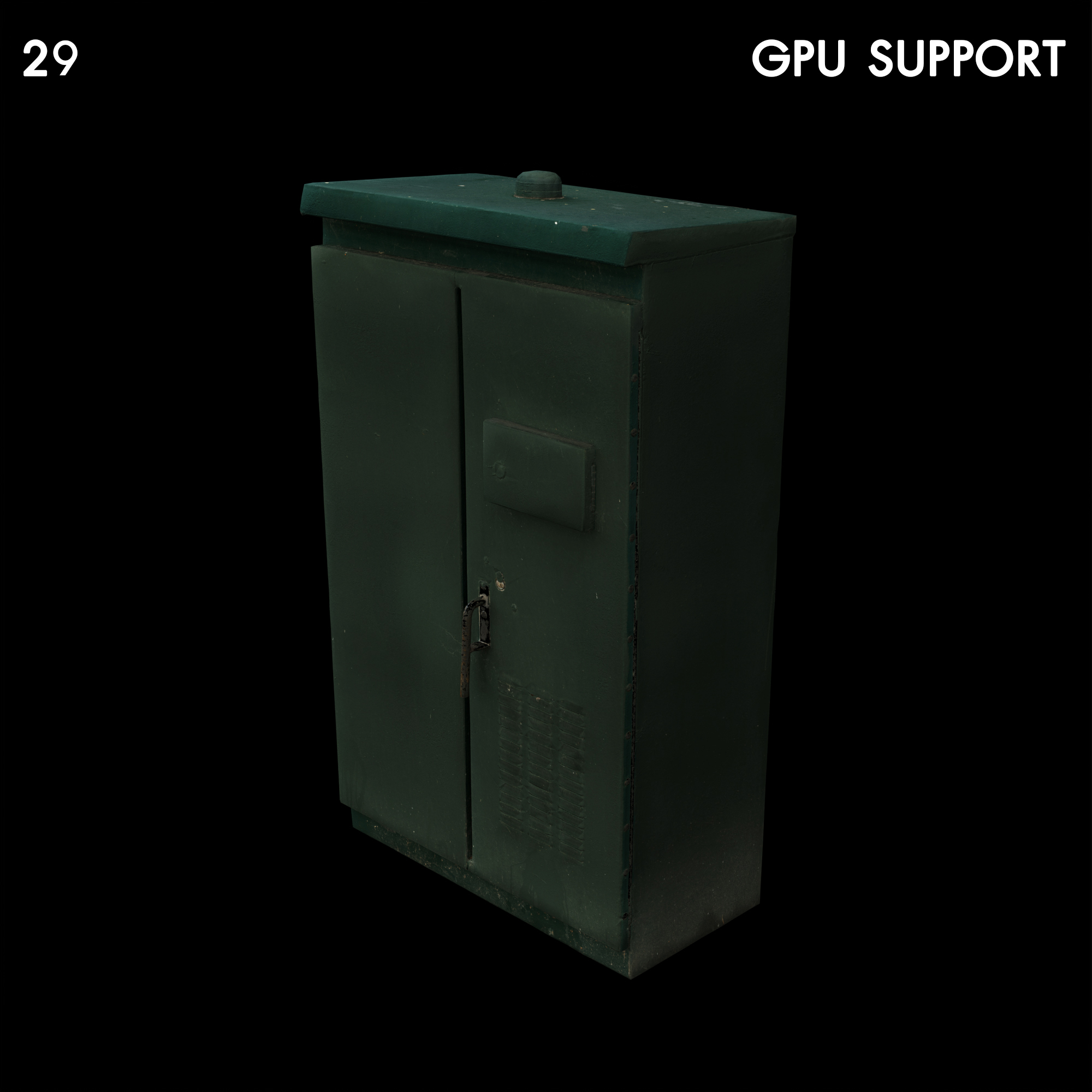Traffic Signal Control Cabinet Model