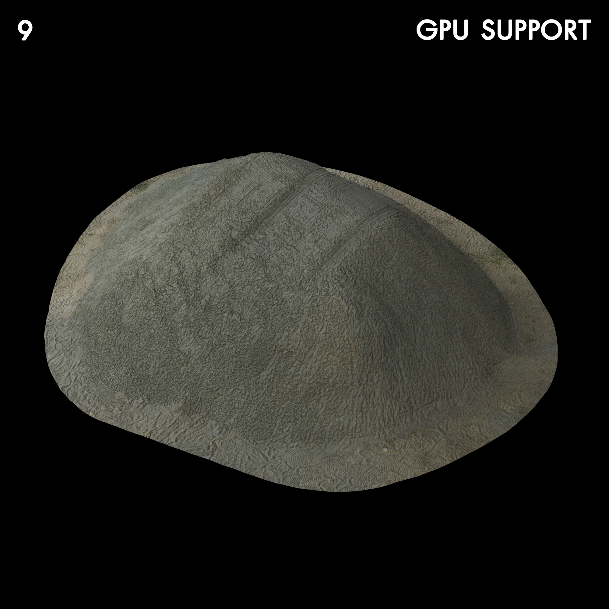 High-Quality Pile Proxy Model for SketchUp with V-Ray