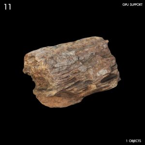 Small Rock Proxy Model for SketchUp