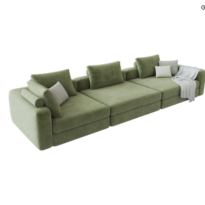 Stylish Green Sofa